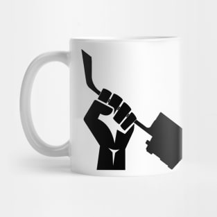 G36 Carry Handle Fist Black contoured Mug